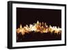 Philadelphia Pennsylvania Skyline-Michael Tompsett-Framed Art Print