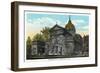 Philadelphia, Pennsylvania - St. Peter and St. Paul Cathedral Exterior-Lantern Press-Framed Art Print