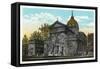 Philadelphia, Pennsylvania - St. Peter and St. Paul Cathedral Exterior-Lantern Press-Framed Stretched Canvas