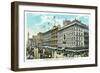 Philadelphia, Pennsylvania - Strawbridge and Clothiers Building Exterior-Lantern Press-Framed Art Print