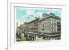 Philadelphia, Pennsylvania - Strawbridge and Clothiers Building Exterior-Lantern Press-Framed Art Print