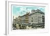 Philadelphia, Pennsylvania - Strawbridge and Clothiers Building Exterior-Lantern Press-Framed Art Print