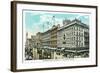 Philadelphia, Pennsylvania - Strawbridge and Clothiers Building Exterior-Lantern Press-Framed Art Print