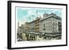 Philadelphia, Pennsylvania - Strawbridge and Clothiers Building Exterior-Lantern Press-Framed Art Print