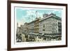 Philadelphia, Pennsylvania - Strawbridge and Clothiers Building Exterior-Lantern Press-Framed Premium Giclee Print