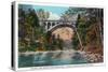 Philadelphia, Pennsylvania - Walnut Lane Bridge over Wissahickon River-Lantern Press-Stretched Canvas