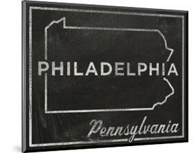 Philadelphia, Pennsylvania-John Golden-Mounted Art Print
