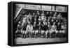 Philadelphia Phillies Team, Baseball Photo - Hot Springs, AR-Lantern Press-Framed Stretched Canvas