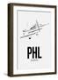 Philadelphia PHL Airport-null-Framed Art Print