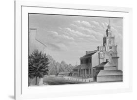 Philadelphia's Independence Hall-null-Framed Giclee Print