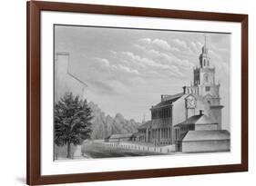 Philadelphia's Independence Hall-null-Framed Giclee Print