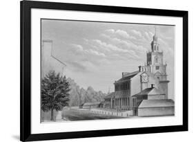 Philadelphia's Independence Hall-null-Framed Giclee Print