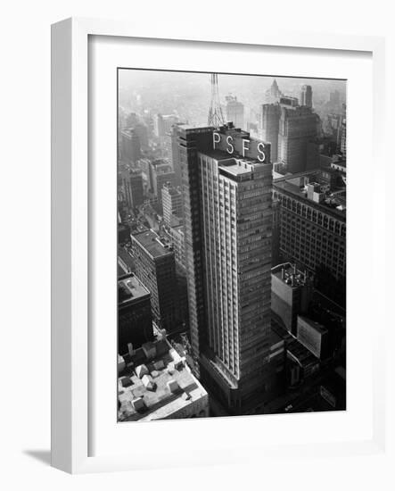 Philadelphia Savings Fund Society Building-null-Framed Photographic Print