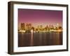 Philadelphia Skyline and Delaware River, Philadelphia, Pennsylvania-Richard Cummins-Framed Photographic Print