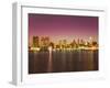 Philadelphia Skyline and Delaware River, Philadelphia, Pennsylvania-Richard Cummins-Framed Photographic Print