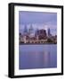 Philadelphia Skyline and Delaware River, Philadelphia, Pennsylvania-Richard Cummins-Framed Photographic Print