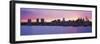 Philadelphia skyline at dusk, Pennsylvania, USA-null-Framed Photographic Print