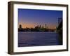 Philadelphia Skyline at Dusk-James Shive-Framed Photographic Print