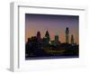 Philadelphia Skyline at Dusk-James Shive-Framed Photographic Print