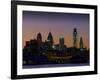 Philadelphia Skyline at Dusk-James Shive-Framed Photographic Print