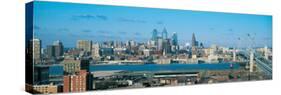 Philadelphia Skyline-null-Stretched Canvas