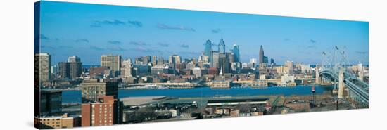 Philadelphia Skyline-null-Stretched Canvas