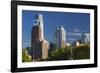 Philadelphia Skyline.-Jon Hicks-Framed Photographic Print