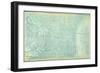 Philadelphia Street Map, Plate 9, 1959-null-Framed Giclee Print