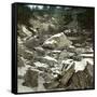 Philadelphia (United States), Fairmount Park, Cliffs on the Wissahickon River-Leon, Levy et Fils-Framed Stretched Canvas