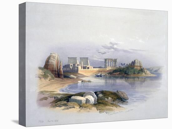 Philae, 1838-David Roberts-Stretched Canvas