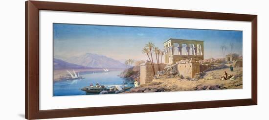 Philae, Egypt, 1863-Charles Emile De Tournemine-Framed Giclee Print