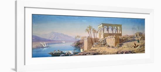 Philae, Egypt, 1863-Charles Emile De Tournemine-Framed Giclee Print
