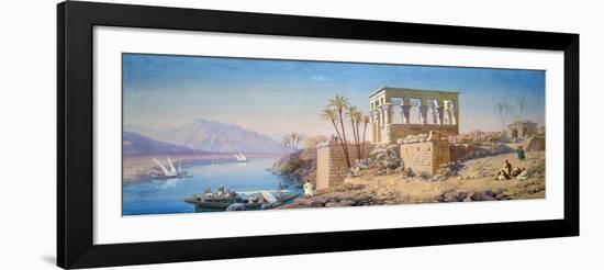 Philae, Egypt, 1863-Charles Emile De Tournemine-Framed Giclee Print