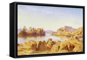 Philae, Egypt, 1863-Edward Lear-Framed Stretched Canvas