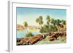 Philae on the Nile-Edward Lear-Framed Giclee Print