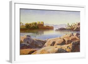 Philae on the Nile-Edward Lear-Framed Giclee Print