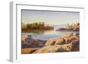 Philae on the Nile-Edward Lear-Framed Giclee Print