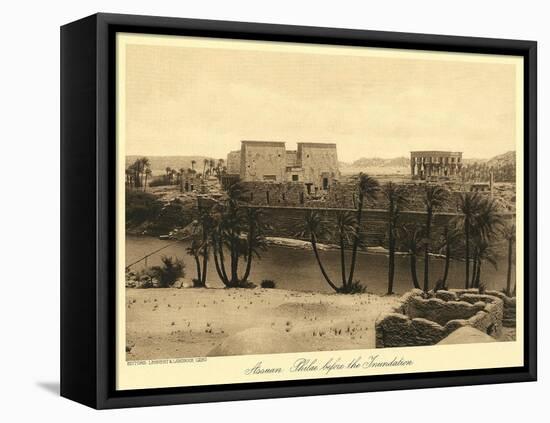 Philae Temple at Aswan-null-Framed Stretched Canvas