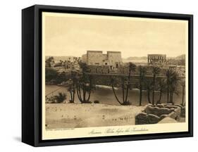 Philae Temple at Aswan-null-Framed Stretched Canvas