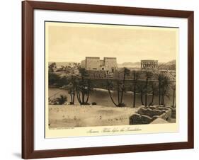 Philae Temple at Aswan-null-Framed Art Print