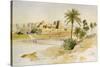 Philae-Edward Lear-Stretched Canvas