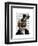 Phileas Feline Steampunk Cat and Top Hat-Fab Funky-Framed Art Print