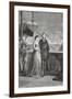 Phileas Fogg and Aouda-M.M. De Neuville-Framed Giclee Print