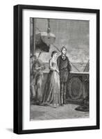 Phileas Fogg and Aouda-M.M. De Neuville-Framed Giclee Print