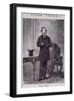 Phileas Fogg, Illustration for around the World in 80 Days-Jules Verne-Framed Giclee Print