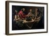 Philemon and Baucis Entertaining Jupiter and Mercury, C.1615-25-Abraham Janssens Van Nuyssen-Framed Giclee Print