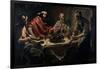 Philemon and Baucis Entertaining Jupiter and Mercury, C.1615-25-Abraham Janssens Van Nuyssen-Framed Giclee Print