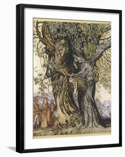 Philemon and Baucis-Arthur Rackham-Framed Photographic Print