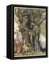 Philemon and Baucis-Arthur Rackham-Framed Stretched Canvas