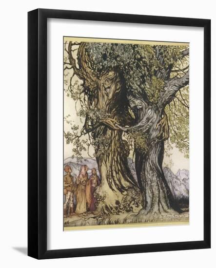 Philemon and Baucis-Arthur Rackham-Framed Photographic Print